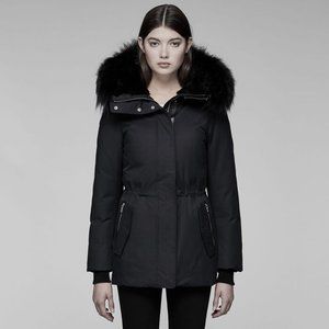 MACKAGE *NWT* Danika Down Coat Jacket- Black Size S *Display Item, With Dust Bag
